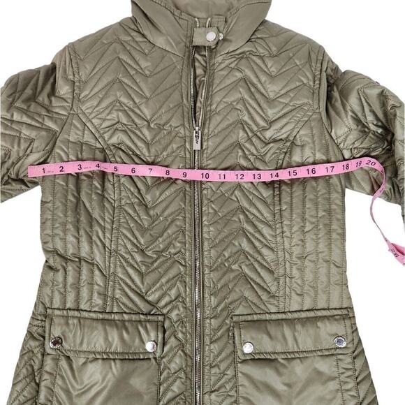Via Spiga Sage Quilted Cargo Jacket New With Tags. - Picture 11 of 16
